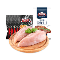 东方不败 黑椒牛排鸡胸肉套餐