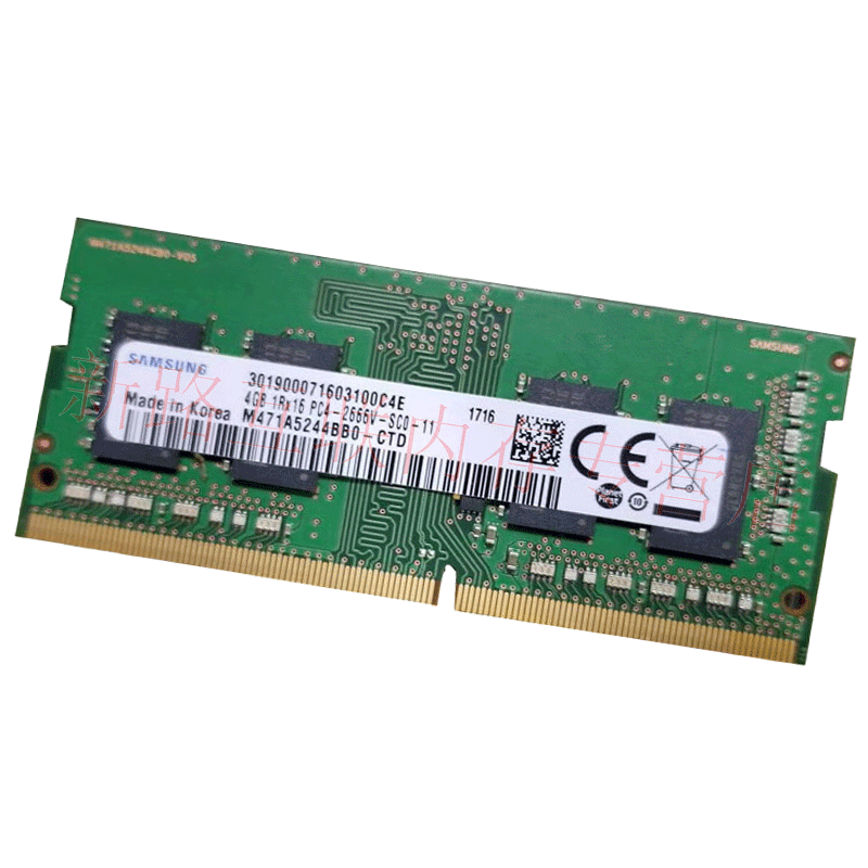 三星(SAMSUNG)原厂4G DDR4 2666 2667 笔记本内存条 PC4-2666兼容2400高清大图