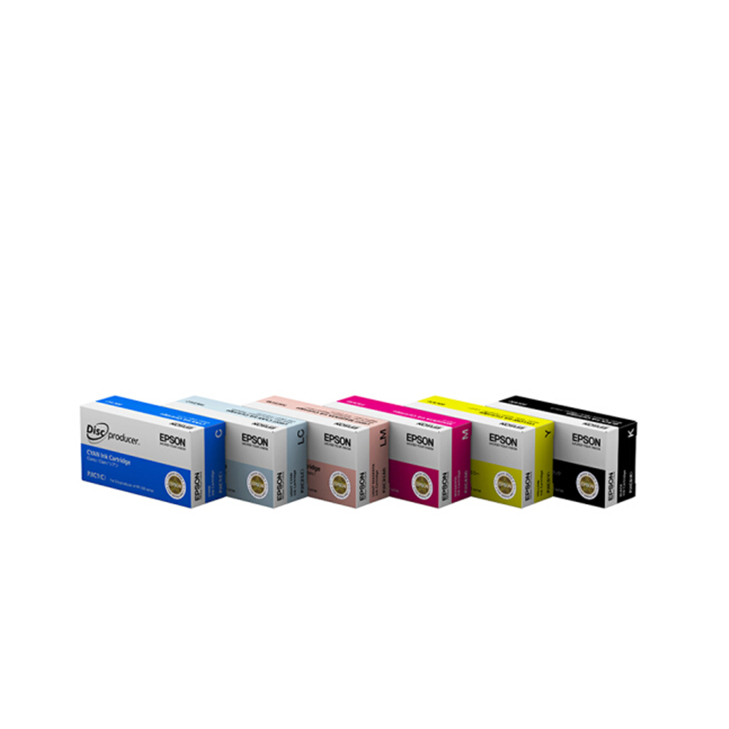爱普生(EPSON)PJIC1 青色墨盒 (适用PP-100III/100N/50II系列光盘印刷刻录机) C13S02