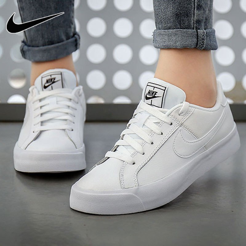 nike耐克女鞋2021年春季新款运动鞋低帮休闲鞋经典款皮革小白鞋板鞋