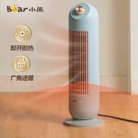 小熊(Bear)取暖器电暖气电暖器 家用立式暖风机 大面积取暖电器 小型桌面电暖风 DNQ-C20B1(绿色)