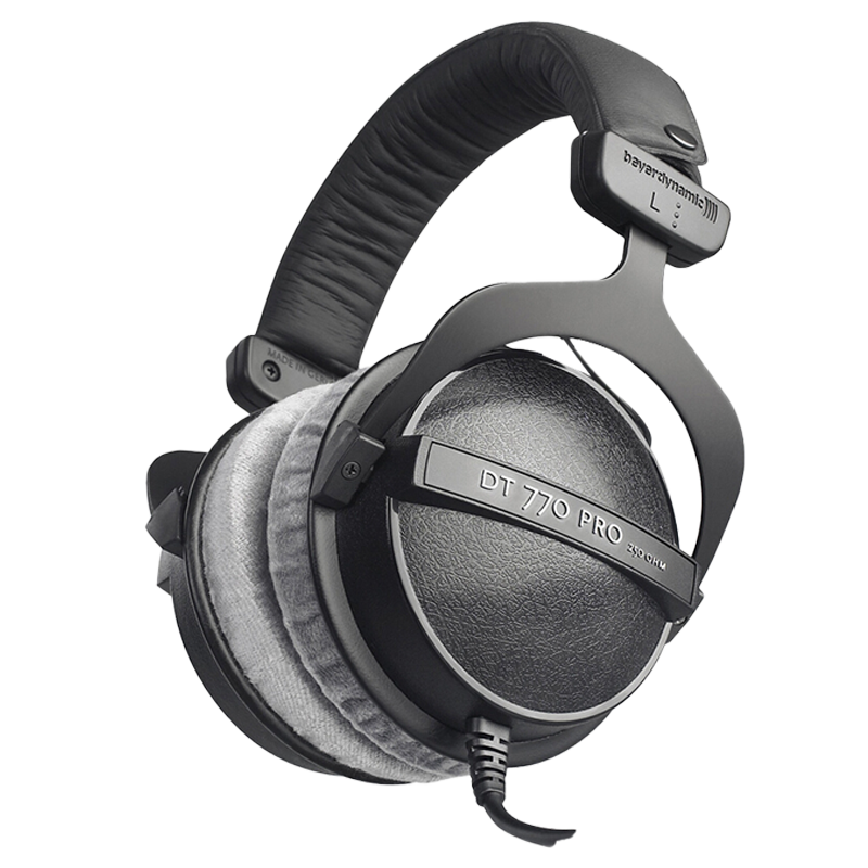 拜亚动力/拜雅 (beyerdynamic) DT770 PRO 头戴式专业录音封闭式监听耳机 250欧低阻版耳机高清大图