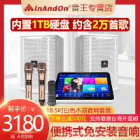 InAndOn音王新款五合一点歌机内置混响一体机家庭ktv音响套装点唱机家用卡拉OK点歌台