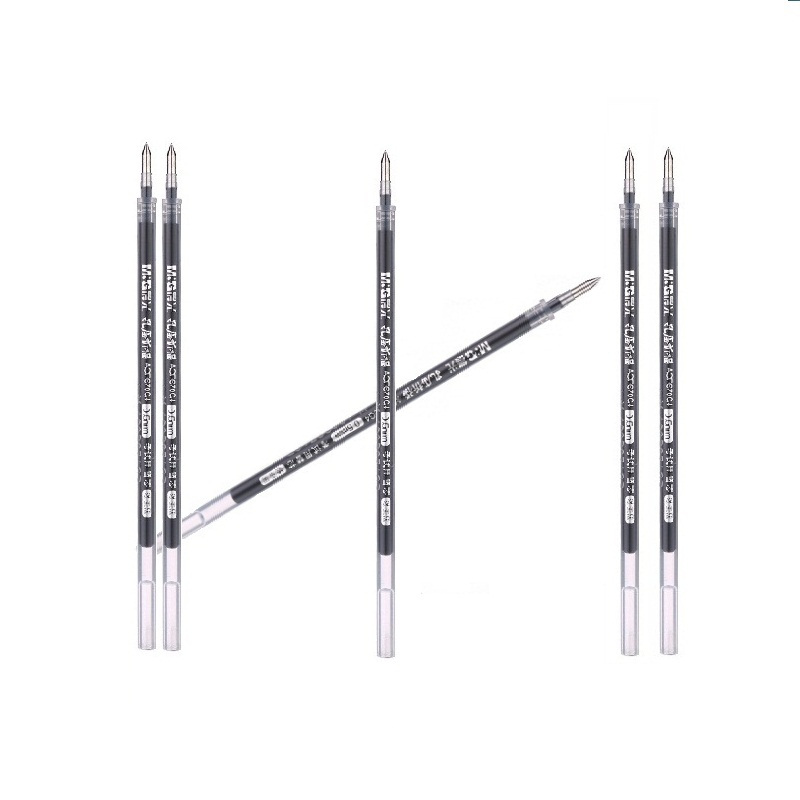 晨光文具0.5mm碳素黑签字笔替笔芯 1支装