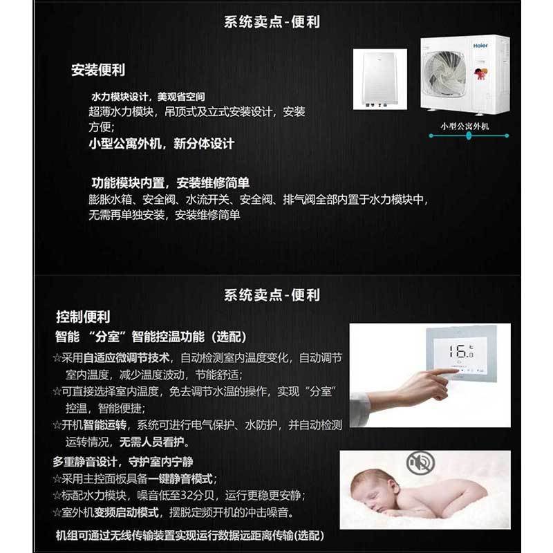 海尔中央变频空调RFC120 风管机多联机 劲制冷制热隐藏式安装(一价全包管线及安装)