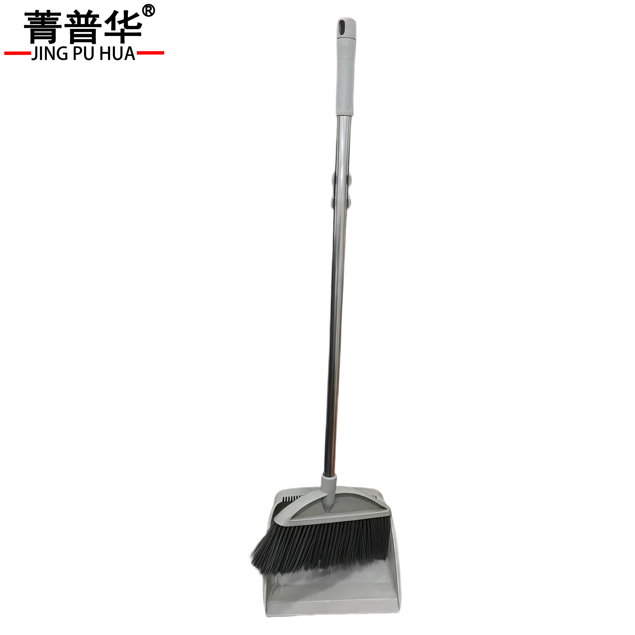 菁普华 扫把簸箕套装 灰色 套高清大图