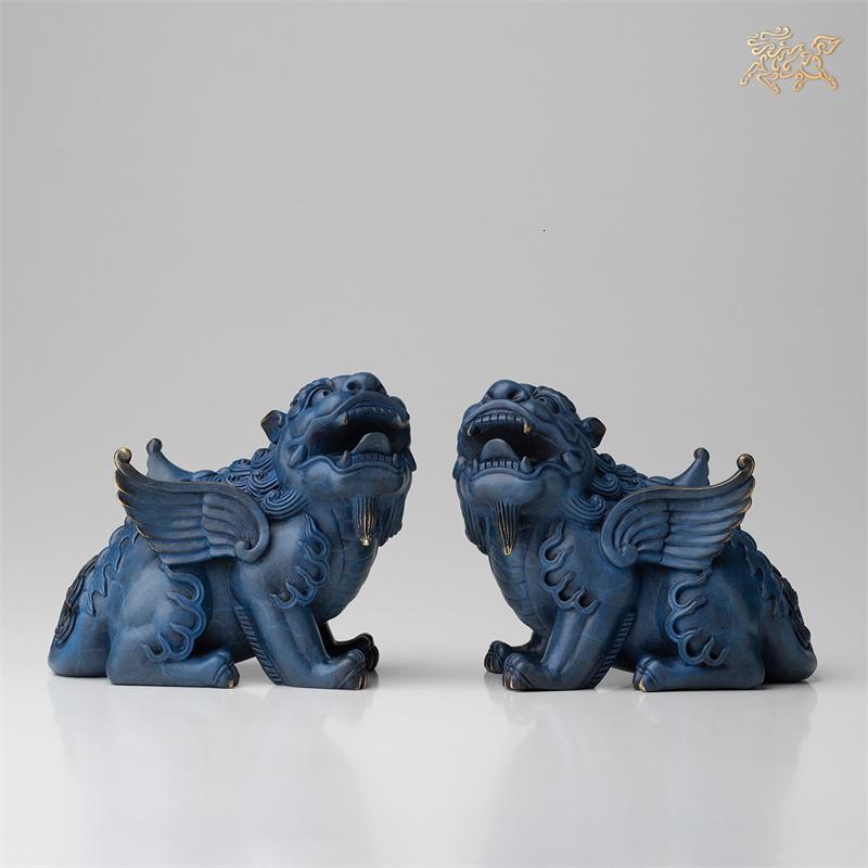 美帮汇全铜摆件 《貔貅之(一对)》铜工艺品 家居饰品高清大图