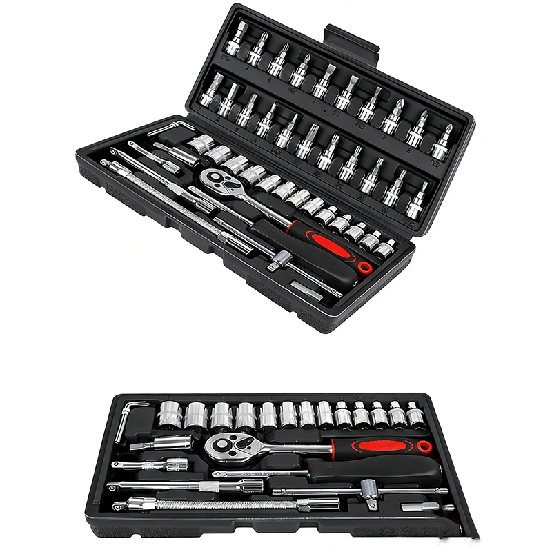 鑫睿辉 套筒扳手工具套装 WXXB-046 套高清大图