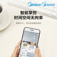 美的(Midea)波轮洗衣机全自动 10KG公斤家用双水流大容量智能家电 10公斤防缠绕波轮