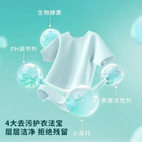 TJOY丁家宜蓝风铃洗衣液2kg国货留香洗衣液母婴持久留香去污渍香氛