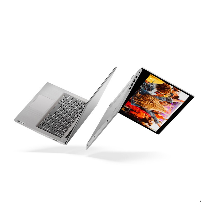 联想(Lenovo)IdeaPad14s 10代酷睿 14英寸轻薄笔记本电脑(i3/4G/2T+512G固态/简约灰) 定制 全高清屏 轻薄商务 移动办公