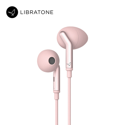 Libratone（小鸟音响）Q ADAPT Lightning接口/苹果耳机/可调节降噪耳机 玫瑰金色