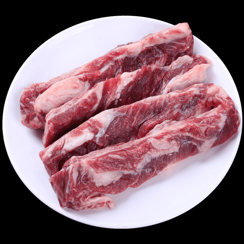 伊赛(yisai)谷饲牛肋条500g 国产生鲜牛肉