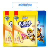 妙可蓝多（MILKGROUND）汪汪队立大功儿童奶酪棒500g果粒*2+原味*1
