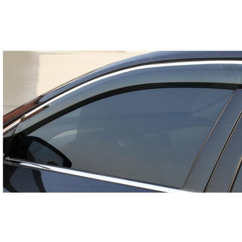 汽车静电贴遮阳挡车窗网玻璃贴纸静电吸附式太阳档静电膜车贴全黑大号