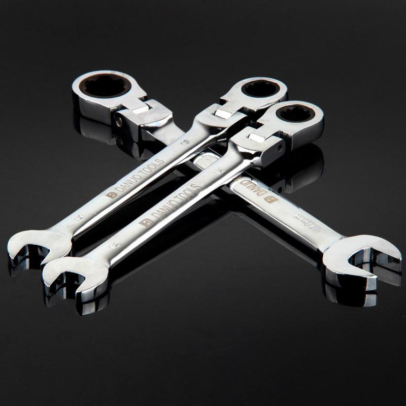 活头棘轮快速扳手阿斯卡利套装半自动141719飞板10mm荆