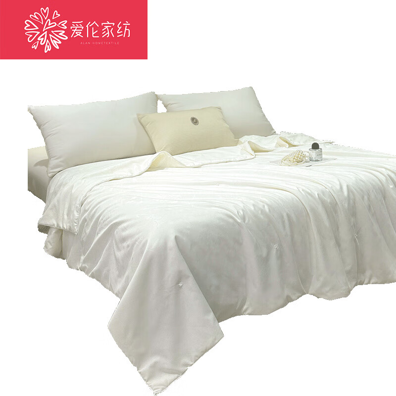 爱伦AL1050CSB锦绣蚕丝被200*230CM(条)高清大图