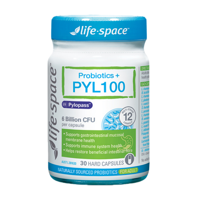 益倍适Life Space PYL100益生菌胶囊30粒 澳洲原装进口 守护肠道健康 科学养胃 专研配方高清大图