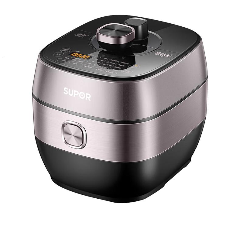苏泊尔IH鲜呼吸电压力锅 IH电磁加热 精钢球釜内胆智能预约SY-50HC8033Q 5L