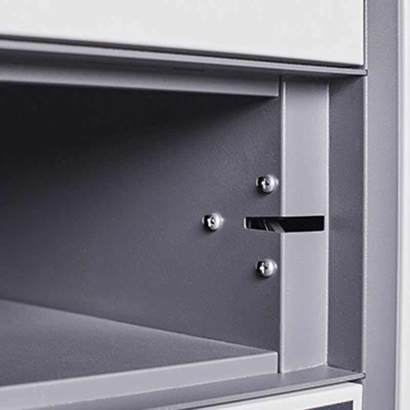 湘渭智能快递柜小区快递自提柜派件柜室外寄存柜信报箱储物柜一主两幅61格高清大图