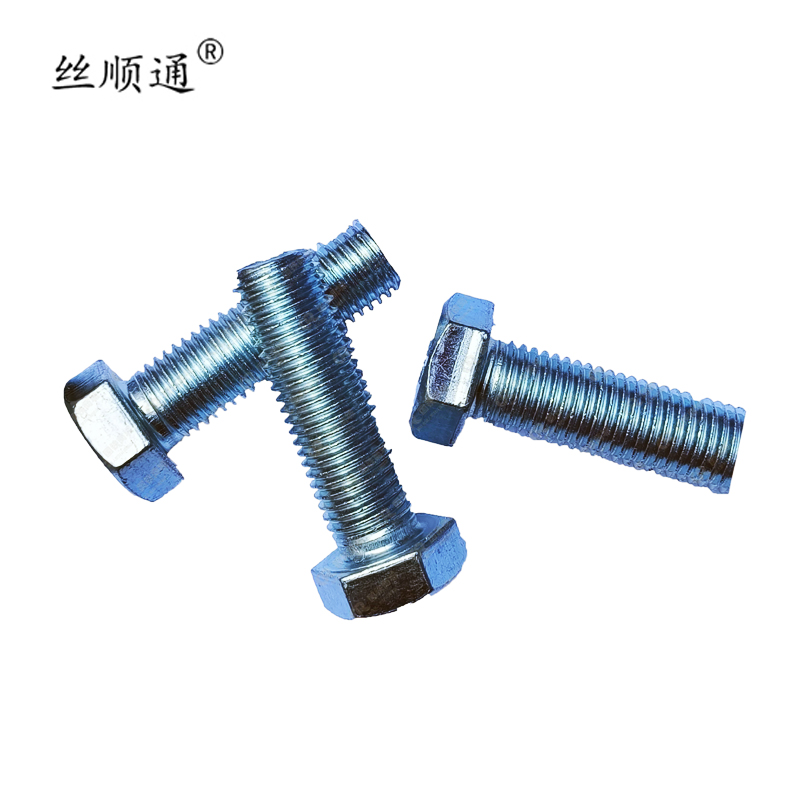 丝顺通 镀锌六角头螺栓 M30*150/个高清大图