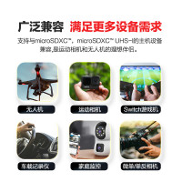 闪迪(SanDisk)1TB TF内存卡 4K金卡A2 V30 U3行车记录仪 运动相机无人机监控 读190MB/s