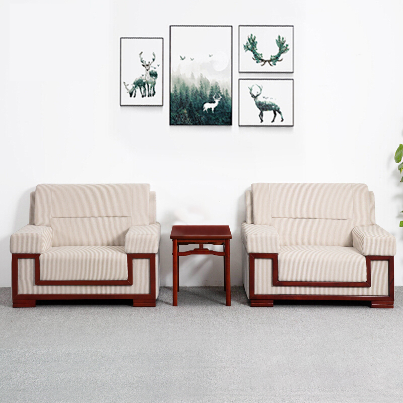 尔迈 办公家具办公茶几接待贵宾沙发配套茶几桌边几高清大图