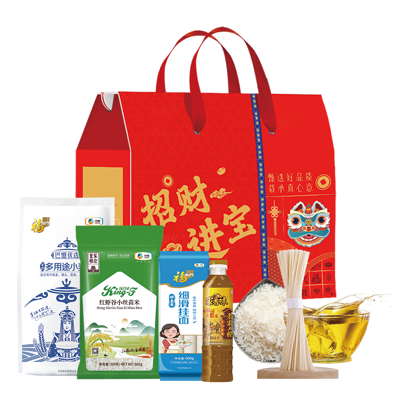 2024中粮家宴悦享伴手礼礼包C型 2000g+400ml