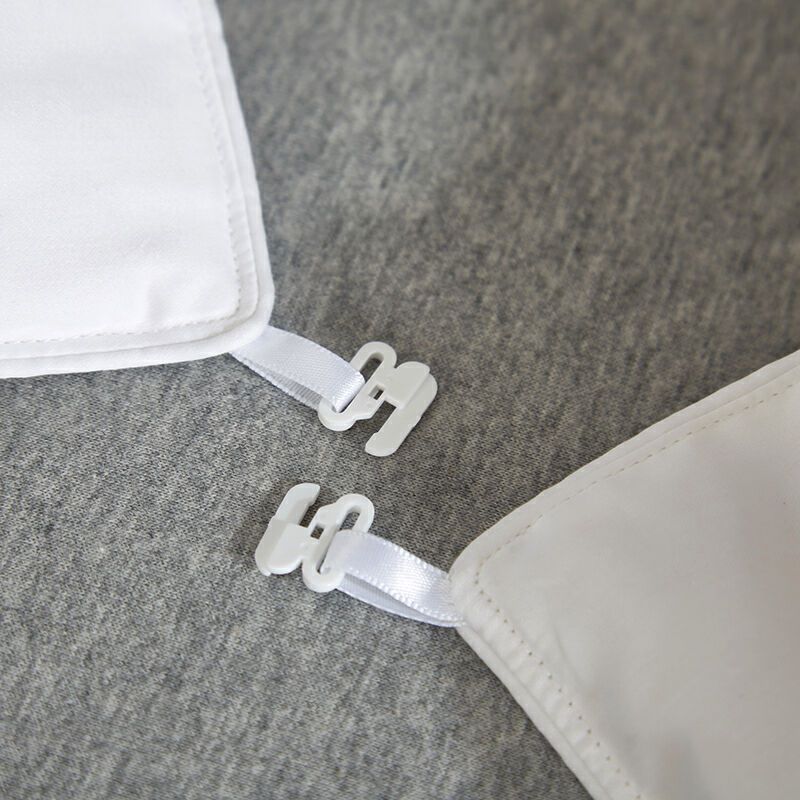 伊伊爱CQB-9XWB-001纯色春秋被空调被150*200cm 魅力白高清大图