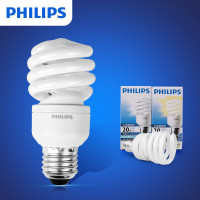 飞利浦(PHILIPS)螺旋节能灯泡E27螺口15W节能黄白光