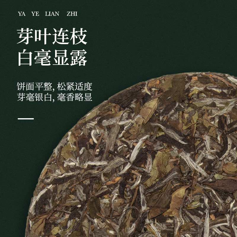 艺福堂时光尊品白牡丹老白茶300g/盒高清大图