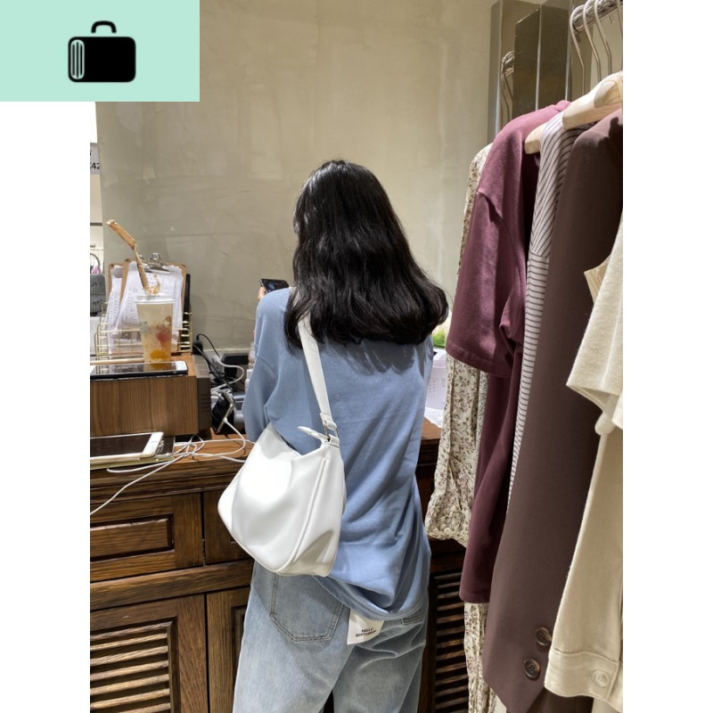 女神同款包包2020新款法式包复古单肩斜跨包ins高级感女包NEW LAKE女斜挎包