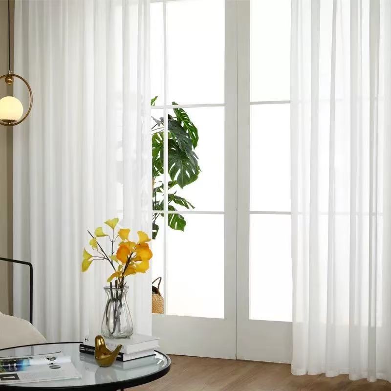 梦佳莉白纱帘透光不透人 SY-RSL001 米高清大图