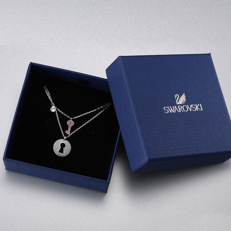 SWAROVSKI 施华洛世奇 CrystalWishesKey人造水晶女士吊坠项链套装项饰5272240