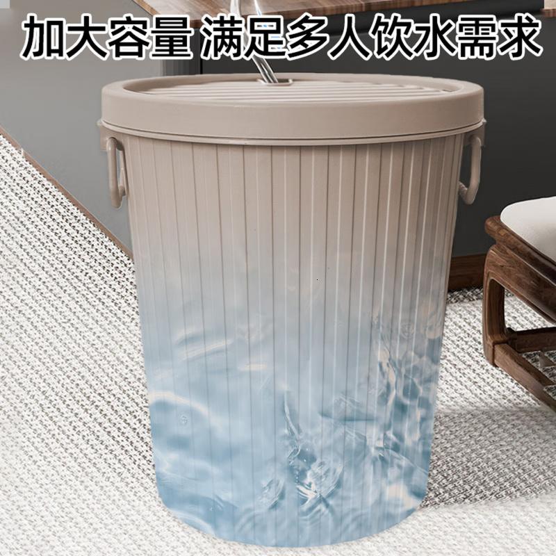 梦庭茶桶茶渣桶垃圾过滤排水桶茶台废水桶功夫茶具配件办公茶桶高清大图