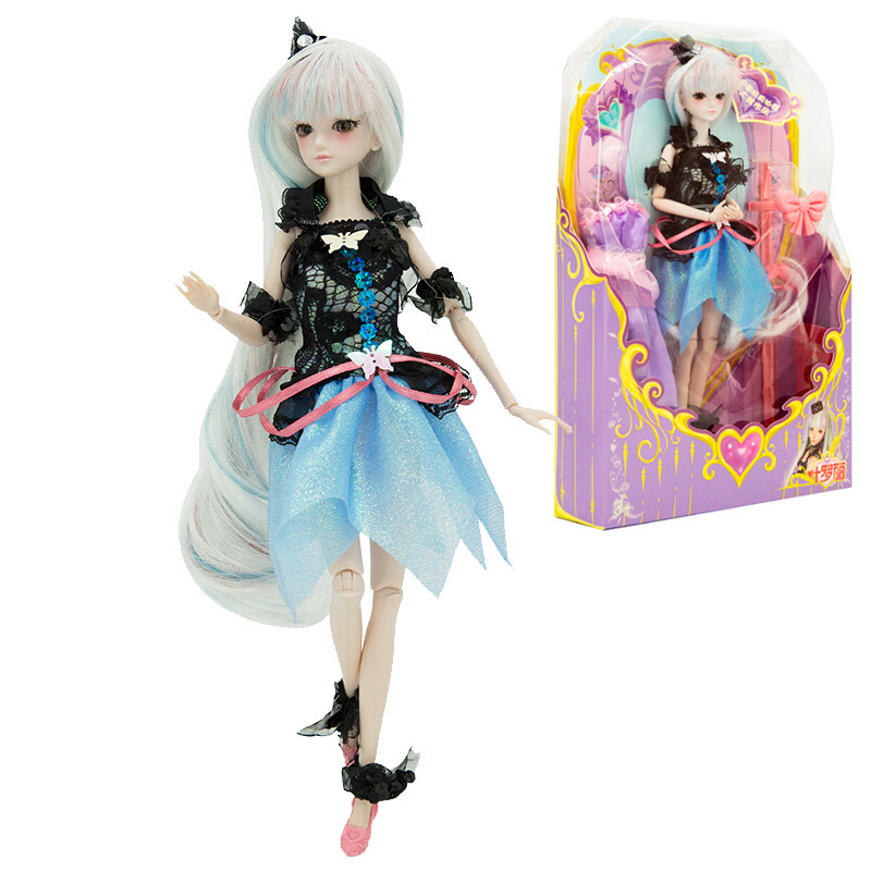 罗丽光仙子沉睡娃娃玩具女孩夜萝莉29cm娃娃白光莹