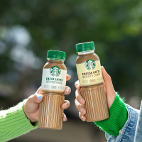 星巴克星选芝士奶香拿铁咖啡270ml*1瓶低脂瓶装饮料