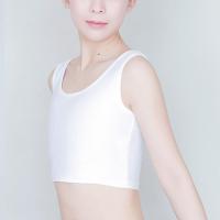 白 高效款 XS 帅t束胸超平学生夏天内衣缩胸绷带内衣女收胸背心大码大胸抹胸