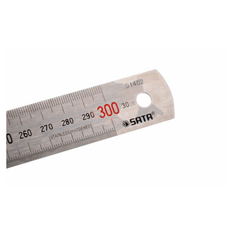 世达 SATA 91402 钢直尺 300mm