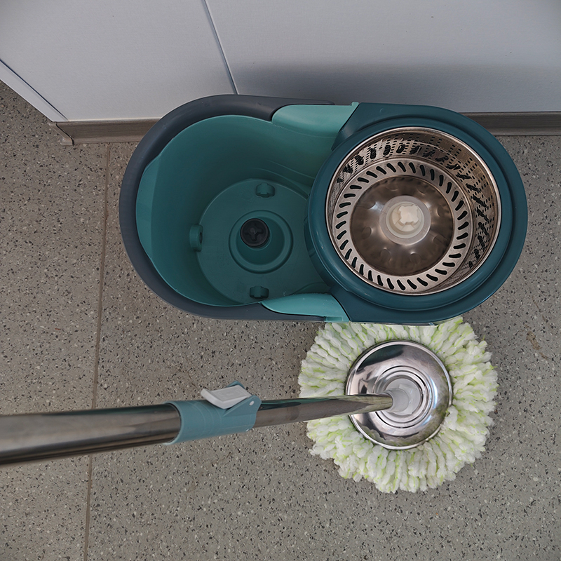 心梦同行 旋转拖把免手洗双驱动吸水墩布 2909/套高清大图