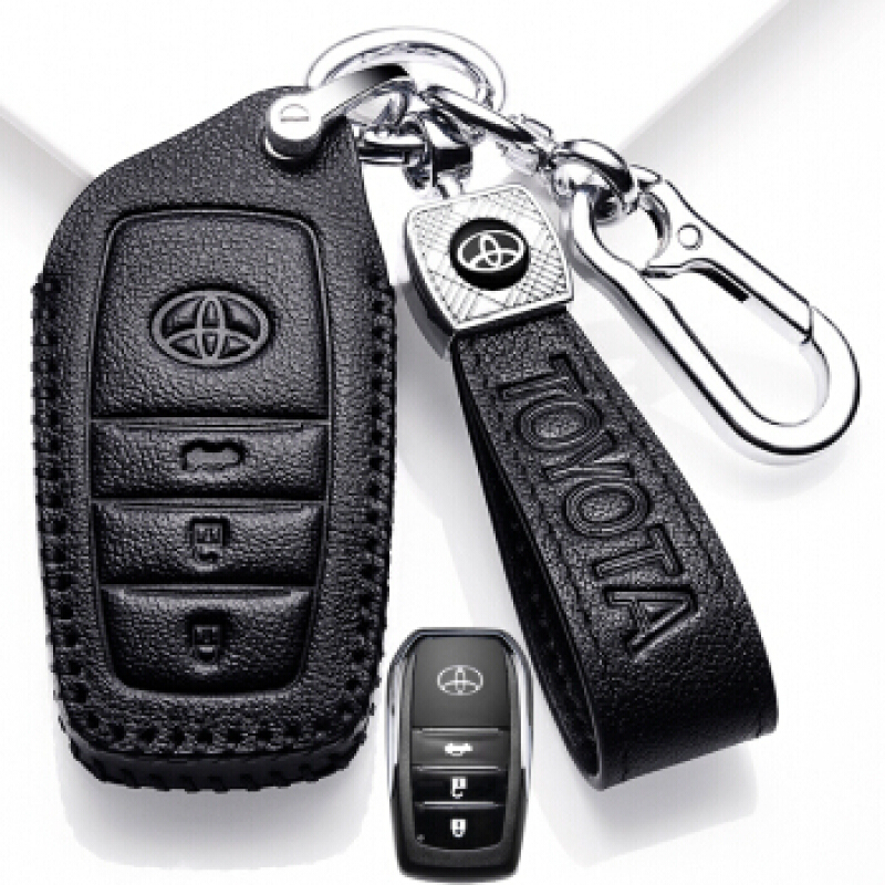 tyui2021款雷凌钥匙套高档真牛皮专用19款丰田雷凌钥匙包双擎车雷凌