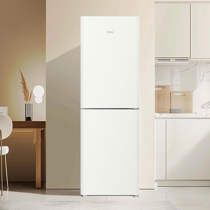 海尔(Haier)经典两门冰箱190L小容量风冷无霜 DEO净味 金属底板 灵巧不占地 BCD-190WGHC2E9GL图片