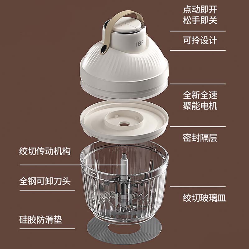 艾博菲BOX百宝箱系列 食品加工机IBFD-046高清大图