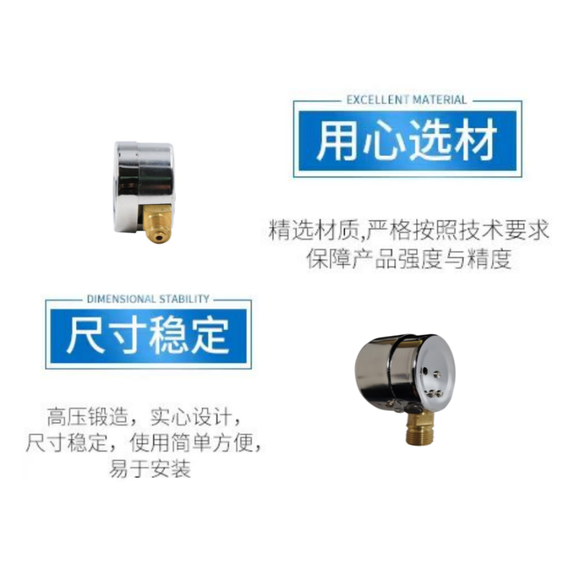 硕臻 压力仪表器 SPE55-001-10000P 块高清大图
