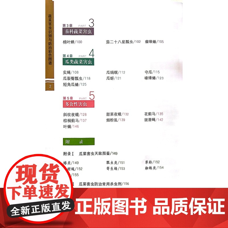 蔬菜害虫识别与防治彩色图谱 邱海燕,刘奎 著 中国农业出版社9787109309555高清大图