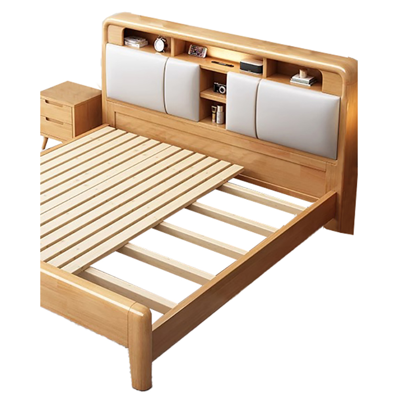 铭羽洋员工床120cm+床头柜套高清大图