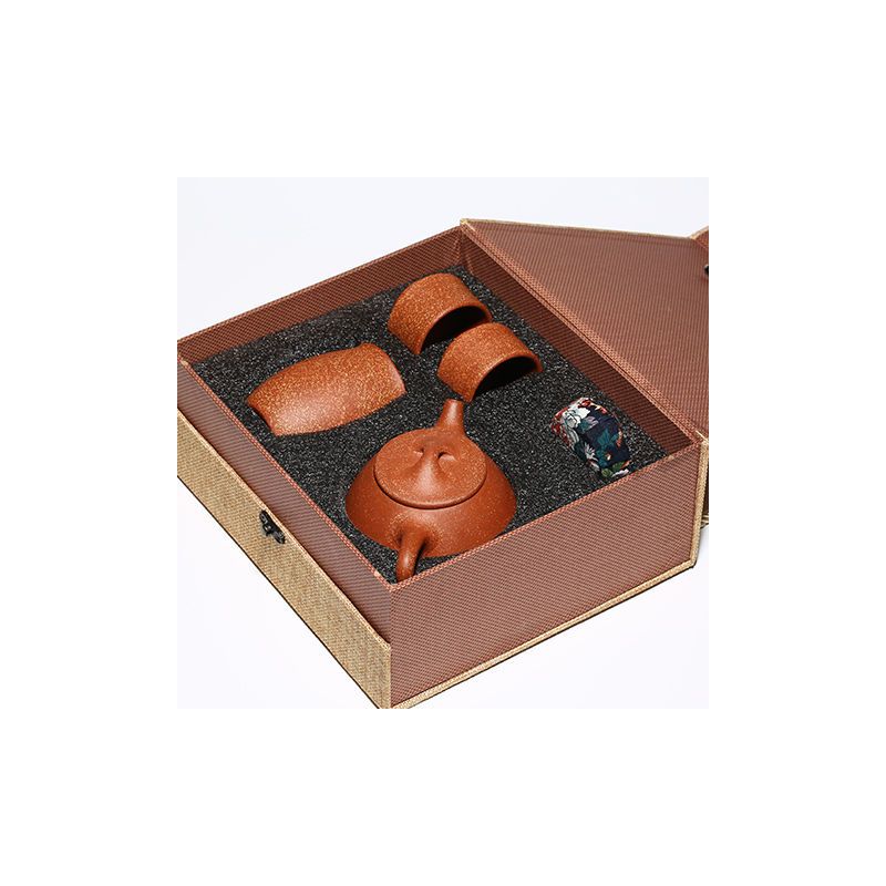 徐保国正宗宜兴原矿紫砂壶名家纯全手工龙血砂石瓢壶茶壶茶具茶盘球孔