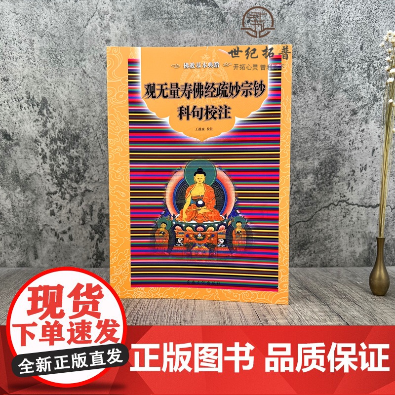 正版 观无量寿佛经疏妙宗钞科句校注(佛教基本典籍)白话观无量寿经/佛教文化经典丛书高清大图