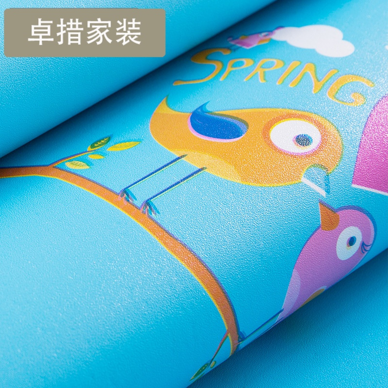 幼儿园塑胶地板革家用PVC地板耐磨卡通儿童地胶塑料地板纸地板贴壹德壹