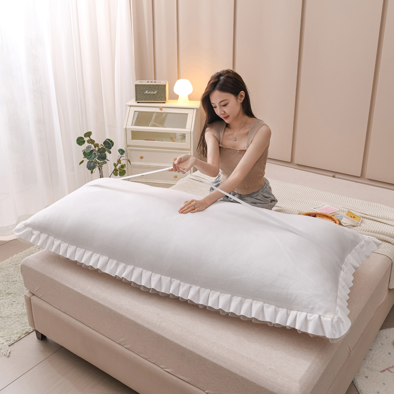 南极人(NanJiren)家纺 床头靠垫靠枕大靠背床上可拆洗软包卡通可爱卧室沙发榻榻米三角床靠背高清大图